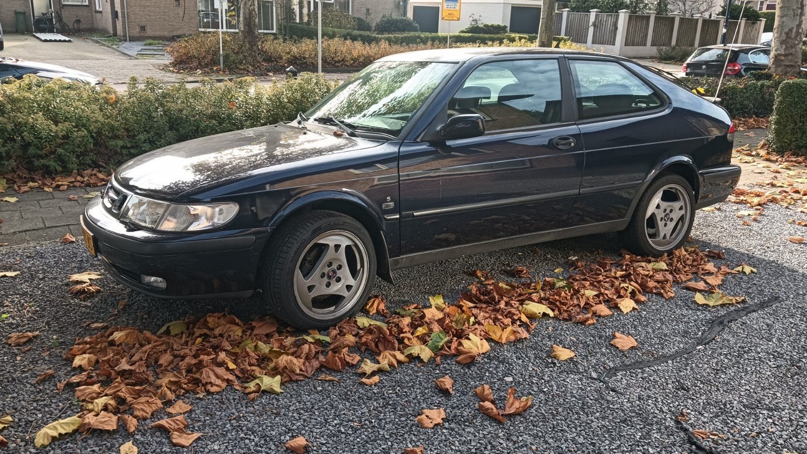 Saab 9-3 2.0 T Coupe 2002 Blauw, Voorwielaandrijving, 1295 kg, 4 cilinders, Blauw
