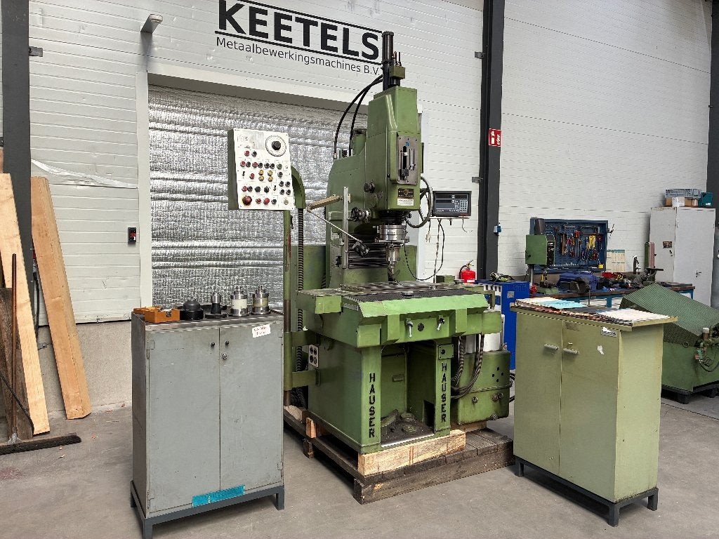Hauser Coordinaten slijpmachine met zeer veel toebehoren., Ophalen, Gebruikt, 1000 watt of meer, Overige typen