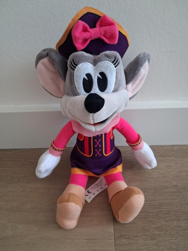Knuffel muis Julia piraat roze paars Julianatoren L1393, Ophalen of Verzenden, Zo goed als nieuw, Overige typen