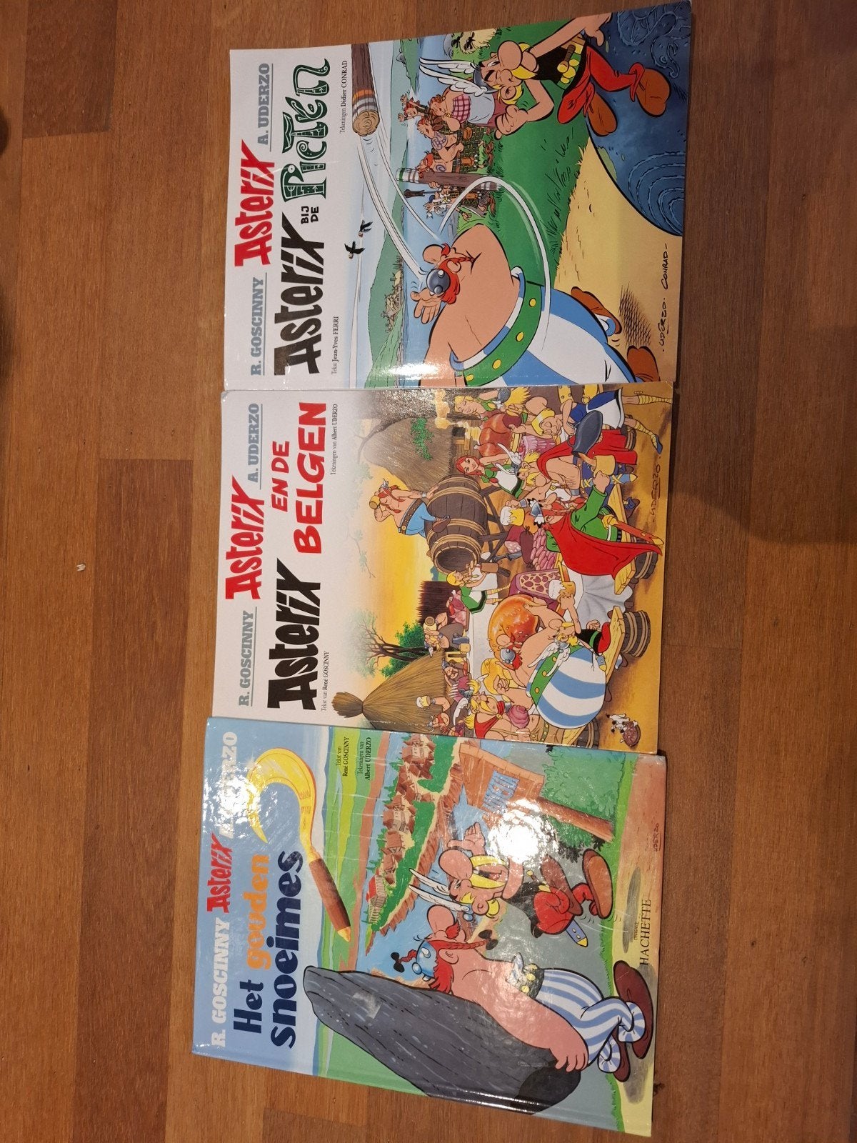 Asterix stripboeken - 3 delen, Boeken, Meerdere stripboeken, Ophalen of Verzenden, Gelezen, René Goscinny, Albert Uderzo