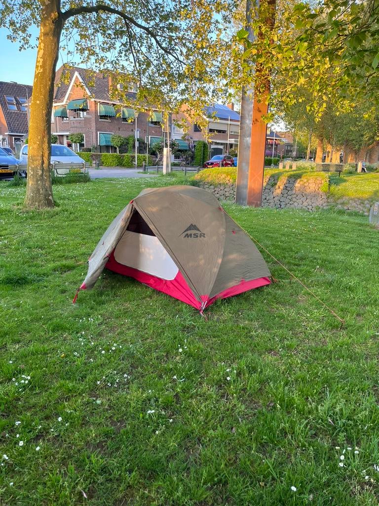MSR Hubba Hubba NX2, Caravans en Kamperen, Tenten, Ophalen, Tot en met 2