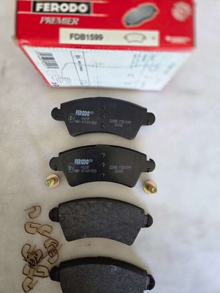 Set Remblokken Peugeot 206 306, -, -, Nieuw, Ferodo