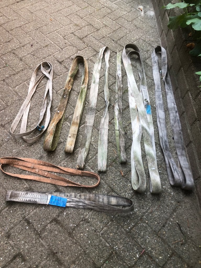 Diverse hijsbanden, Ophalen of Verzenden, Gebruikt, Overige typen