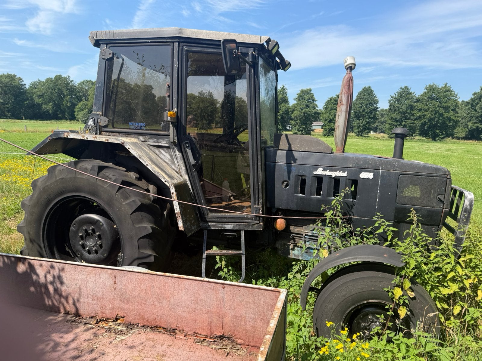 lamborghini tractor 674, Zakelijke goederen, Gebruikt, Tot 2500, Tot 80 Pk, Ophalen