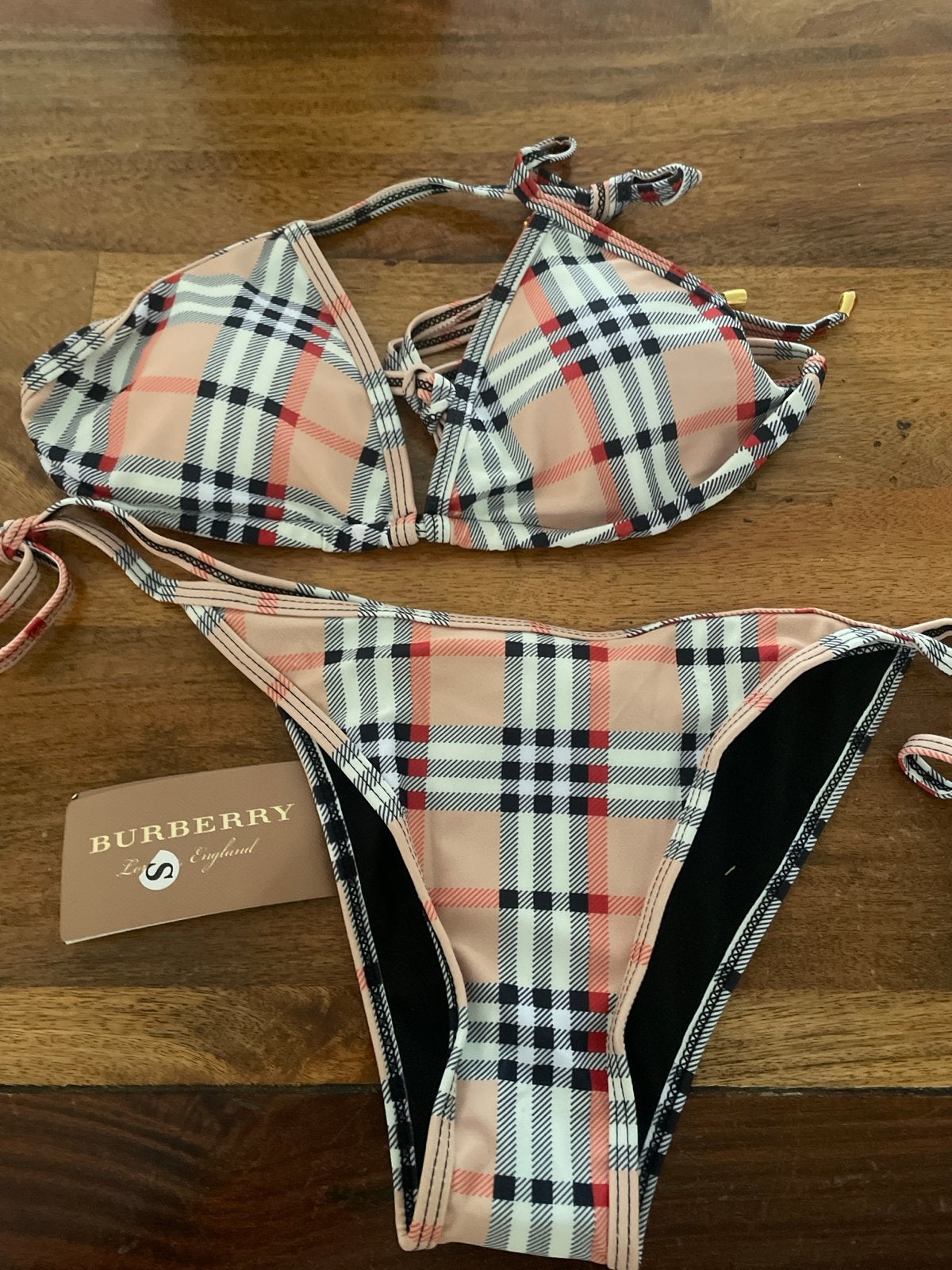 Burberry Bikini - Maat 36 (Small), Ophalen of Verzenden, Nieuw, Meerkleurig, Bikini