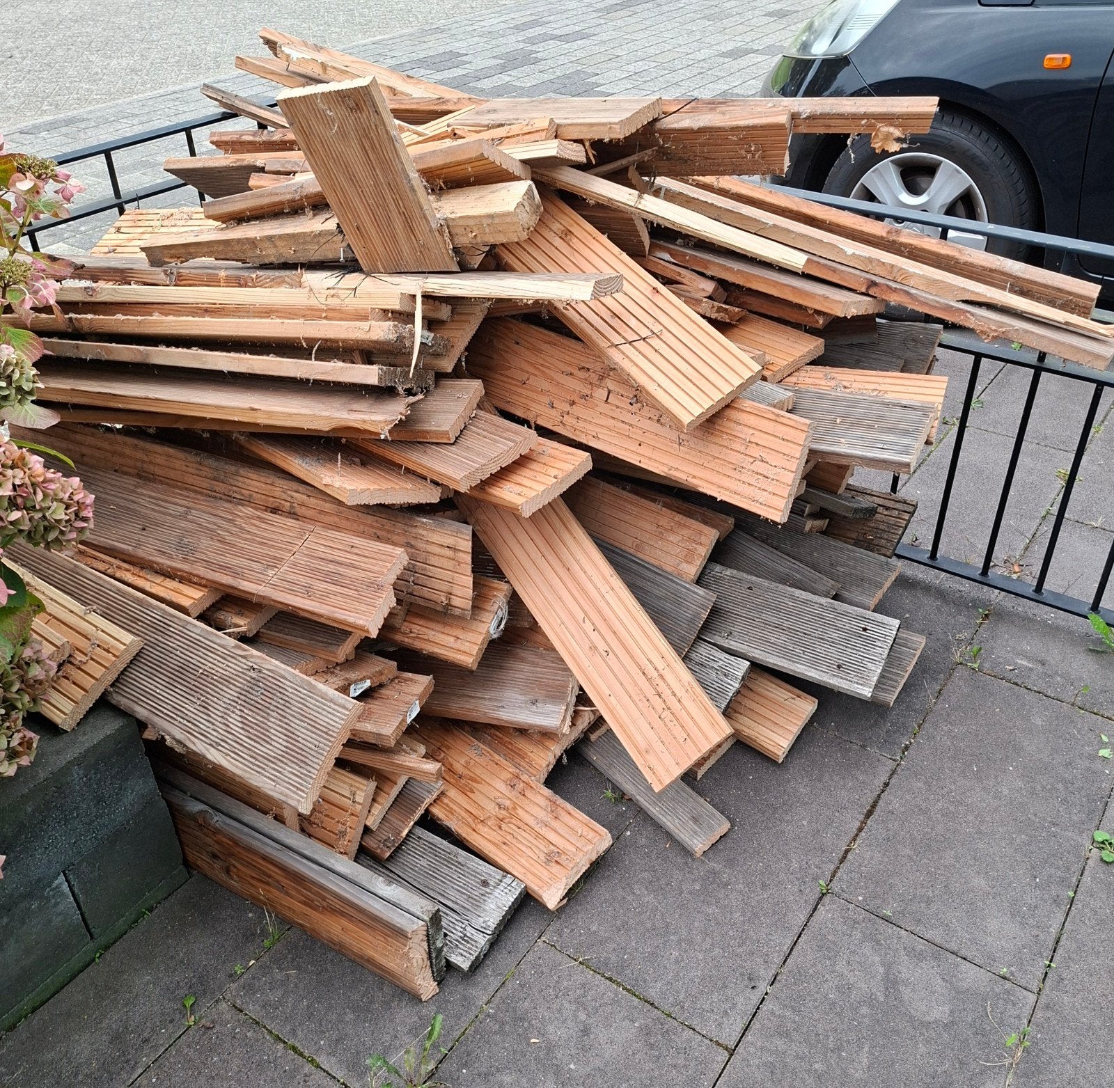 GRATIS, afvalhout, Gebruikt, Minder dan 25 mm, Balk, Ophalen
