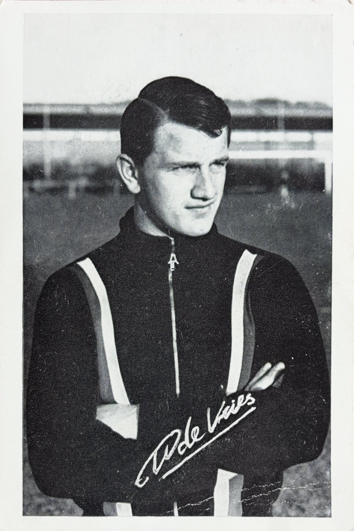 Spelerskaart Willem de Vries - FC Twente Enschede, Ophalen of Verzenden, Zo goed als nieuw, F.C. Twente, Spelerskaart