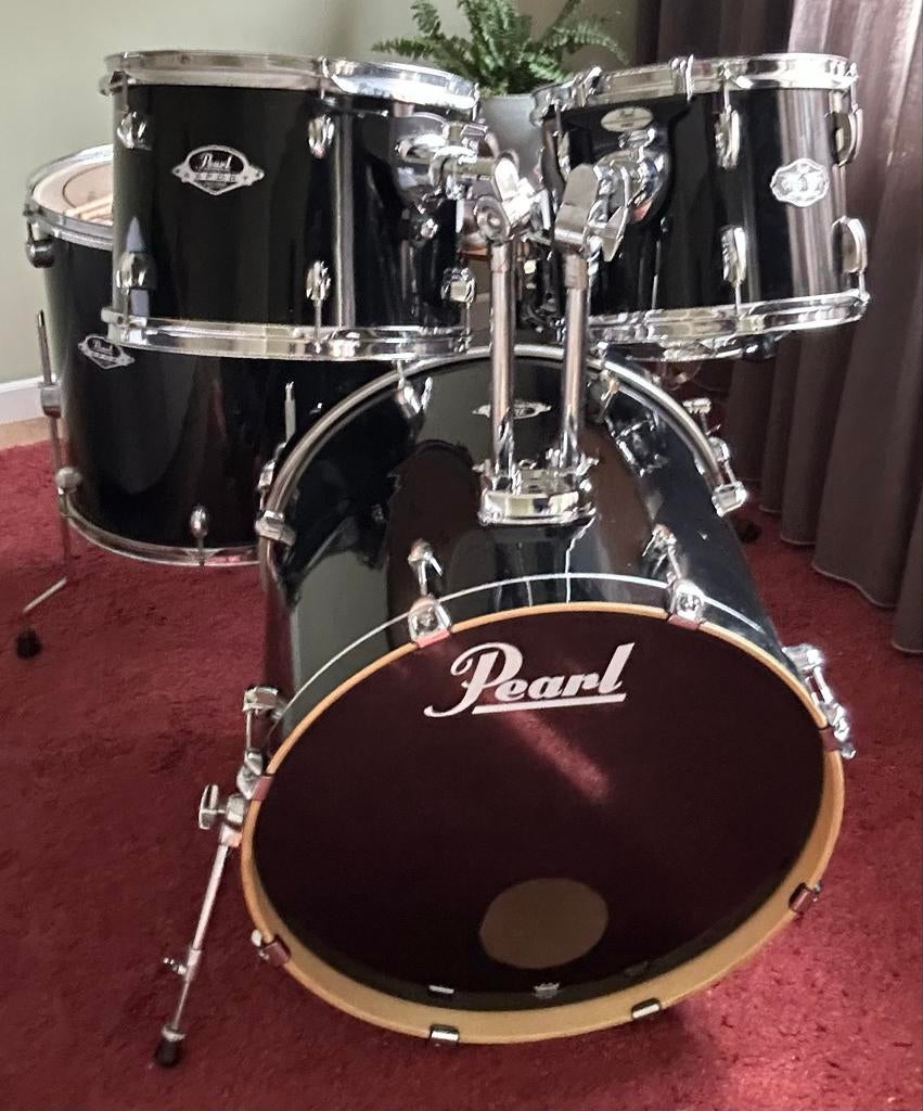 Pearl Export Ketelset (12" Vision tom) - Zwart, Muziek en Instrumenten, Ophalen, Gebruikt, Pearl