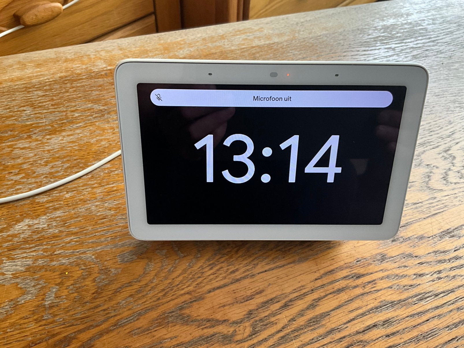 Google Nest Hub (1e generatie) - Nieuwstaat met netvoeding, Ophalen of Verzenden, Zo goed als nieuw