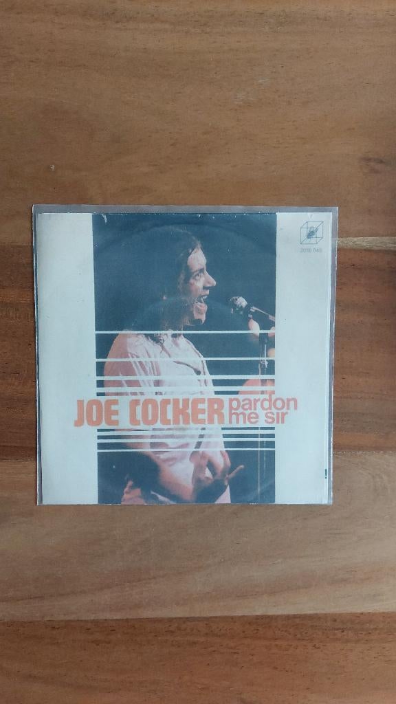 Joe Cocker  /  Pardon me, sir, Cd's en Dvd's, Vinyl Singles, Gebruikt, Verzenden, 7 inch, Single