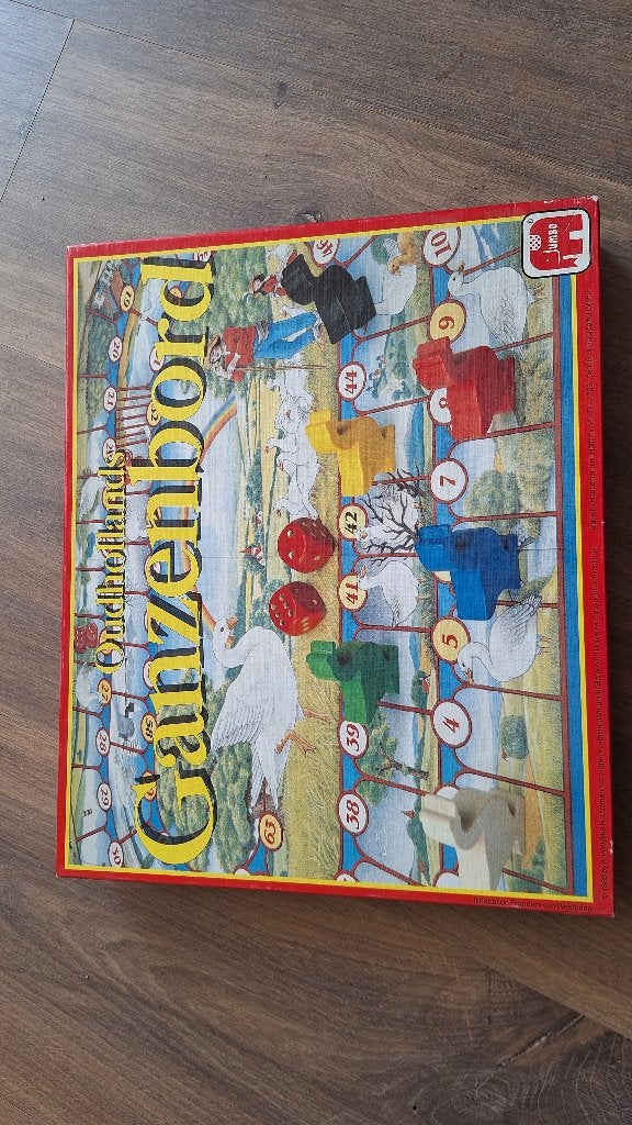 Ganzenbord spel, Hobby en Vrije tijd, Vijf spelers of meer, Ophalen, Gebruikt, Jumbo