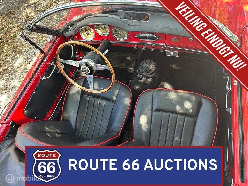 Alfa Romeo Giulietta Spider | 1959 | Route 66 Auctions, Overige carrosserieën, Zwart, Bedrijf, Handgeschakeld