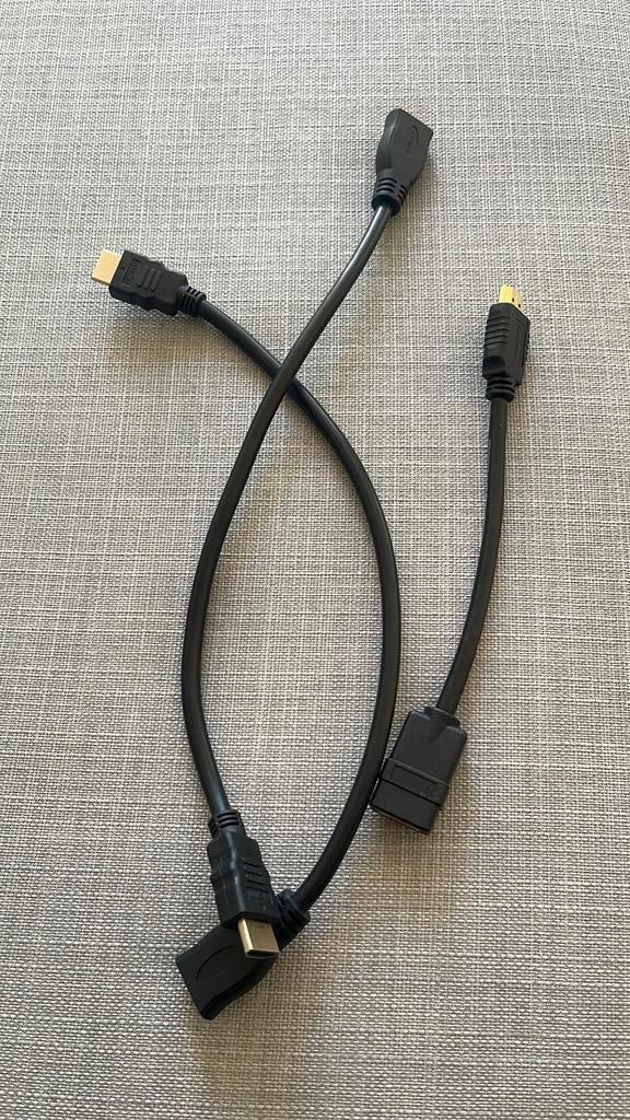 Hdmi m/f, Ophalen of Verzenden, Zo goed als nieuw, Minder dan 2 meter, HDMI-kabel