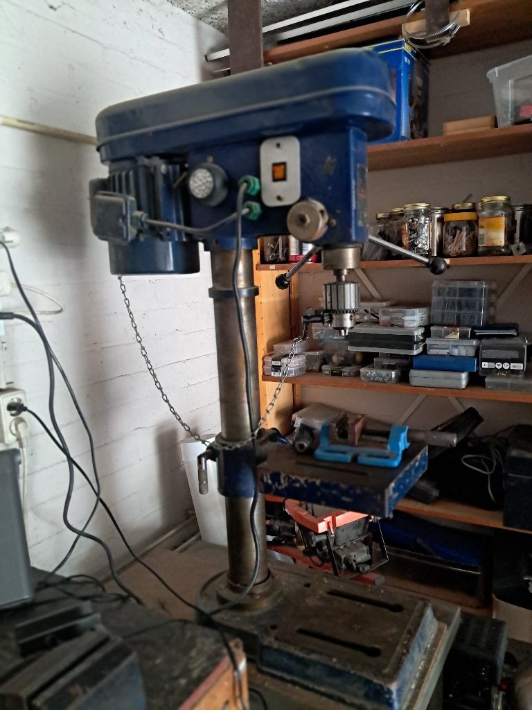 kolom boormachine, Doe-het-zelf en Verbouw, Ophalen, Variabele snelheid, Kolomboormachine, Gebruikt
