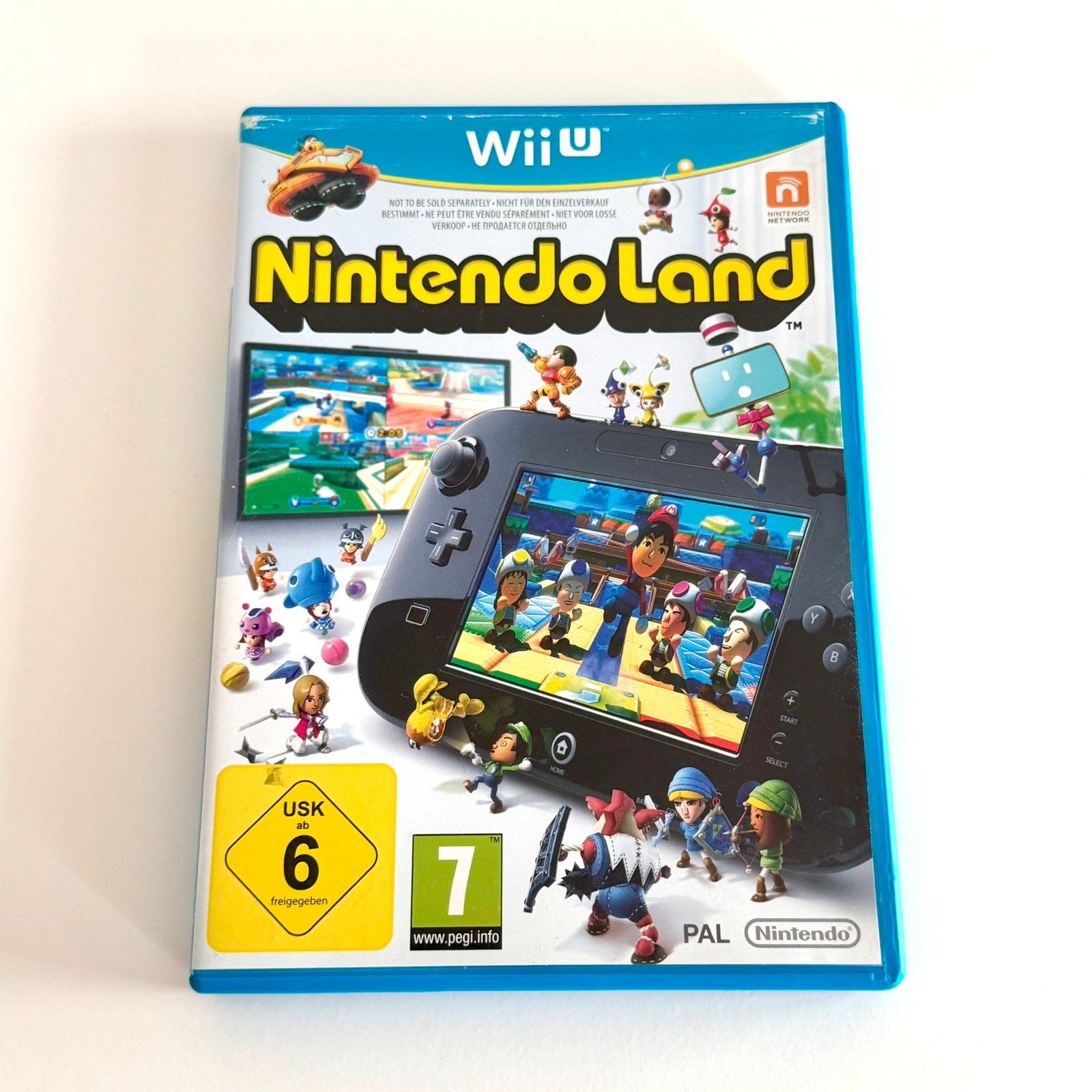 Nintendo Land (Nintendo Wii U), Spelcomputers en Games, Avontuur en Actie, Ophalen of Verzenden, Zo goed als nieuw, 3 spelers of meer