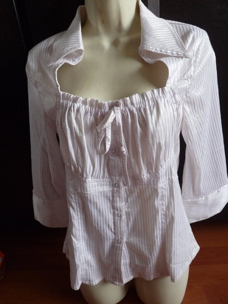 Mooie nieuwe witte blouse - maat M, Kleding | Dames, Ophalen of Verzenden, Nieuw, Maat 38/40 (M), Wit