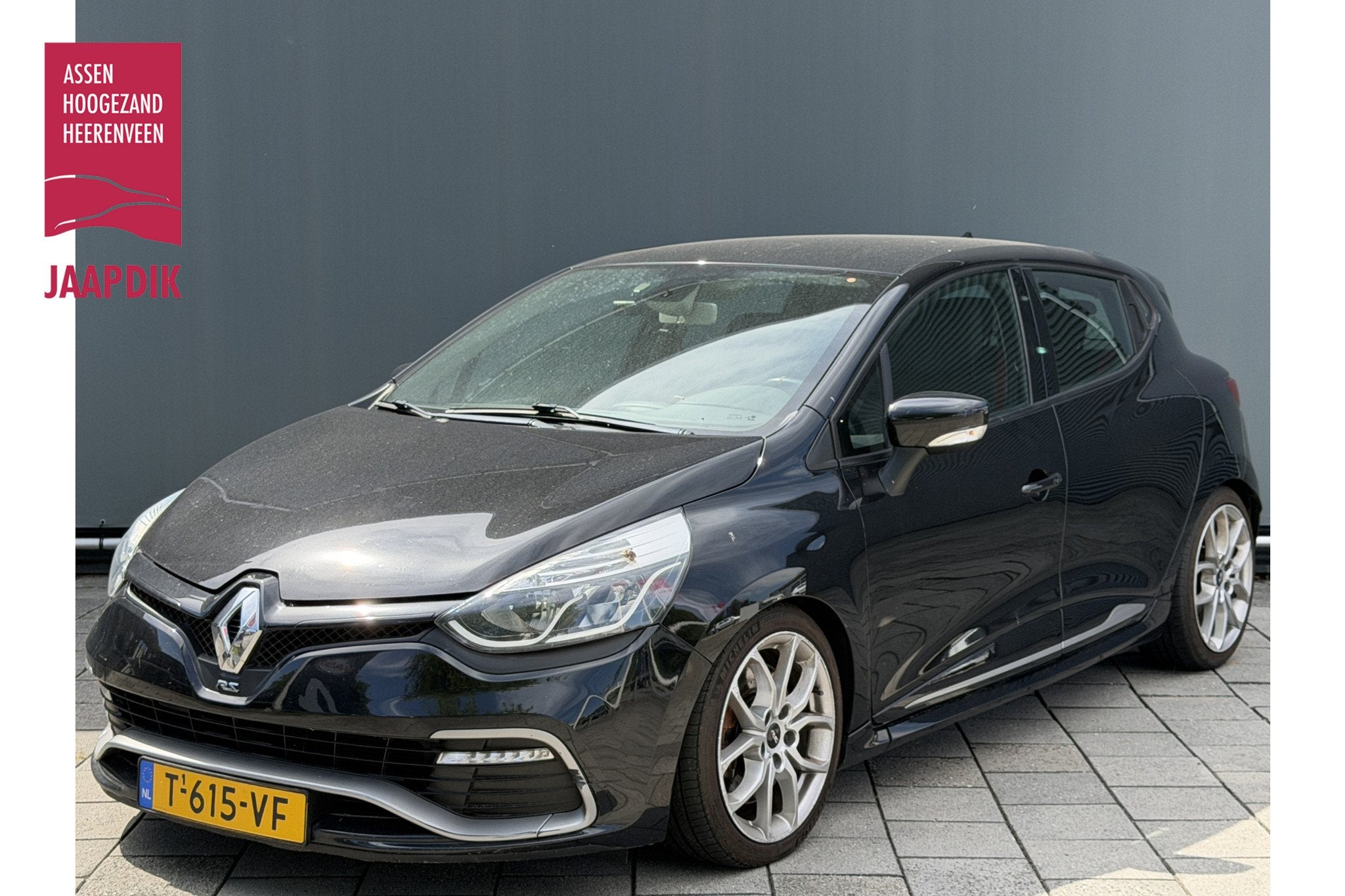 Renault Clio BWJ 2016 | 1.6T 200PK RS AUTOMAAT | LEER | STOE, Auto's, Renault, 1618 cc, Gebruikt, 4 cilinders, Zwart