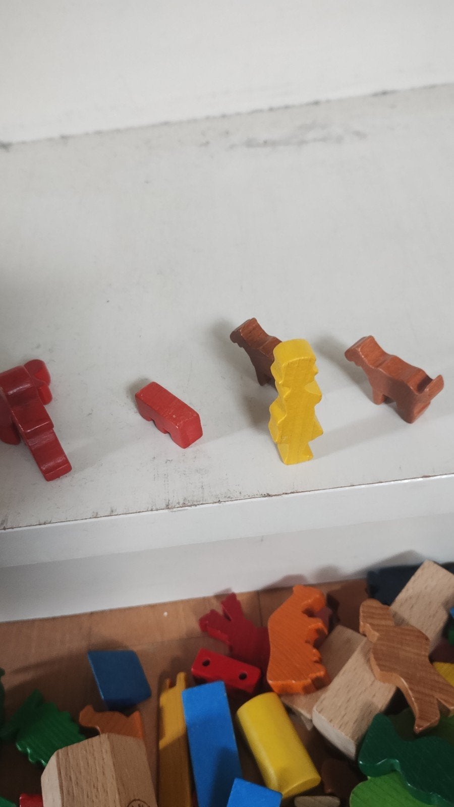Mini houten poppetjes, diertjes, boompjes etc., Ophalen of Verzenden, Poppenhuis