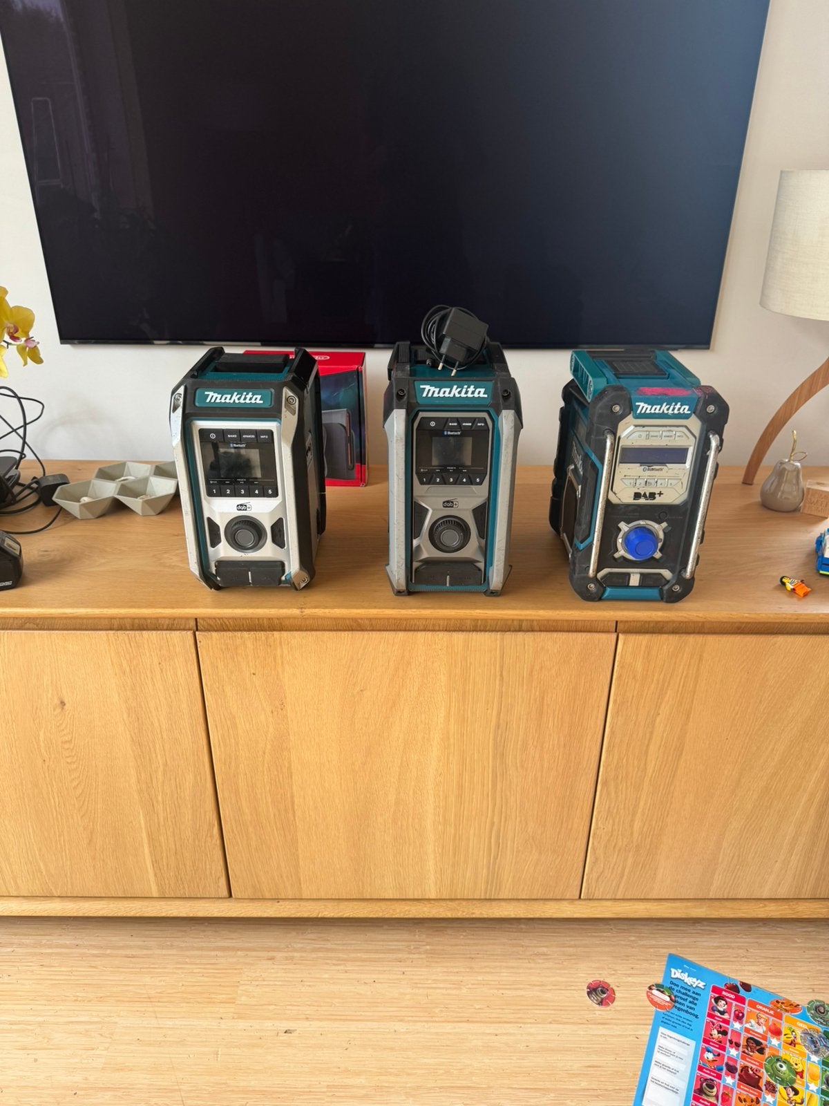 Makita bouwradio’s/radio’s, Ophalen of Verzenden, Zo goed als nieuw, Bouwradio