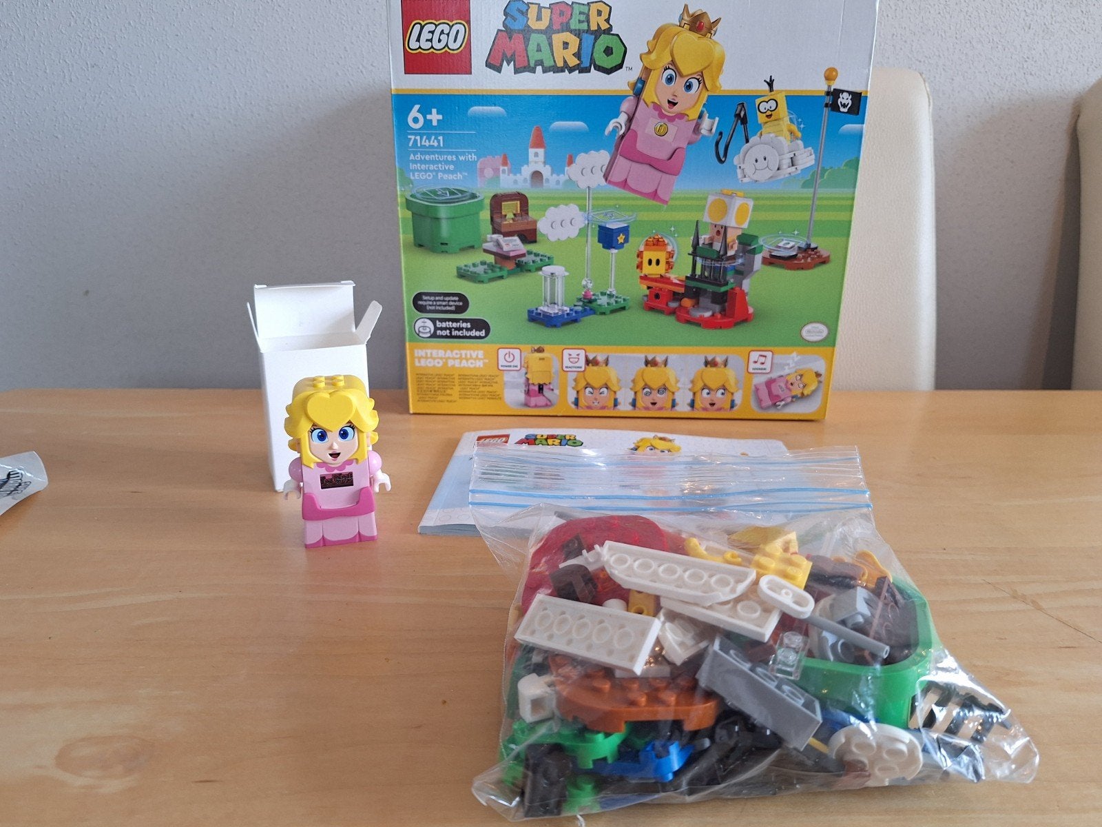 Lego Super Mario 71441 Adventures with Interactive Peach, Lego, Ophalen of Verzenden, Zo goed als nieuw, Compleet