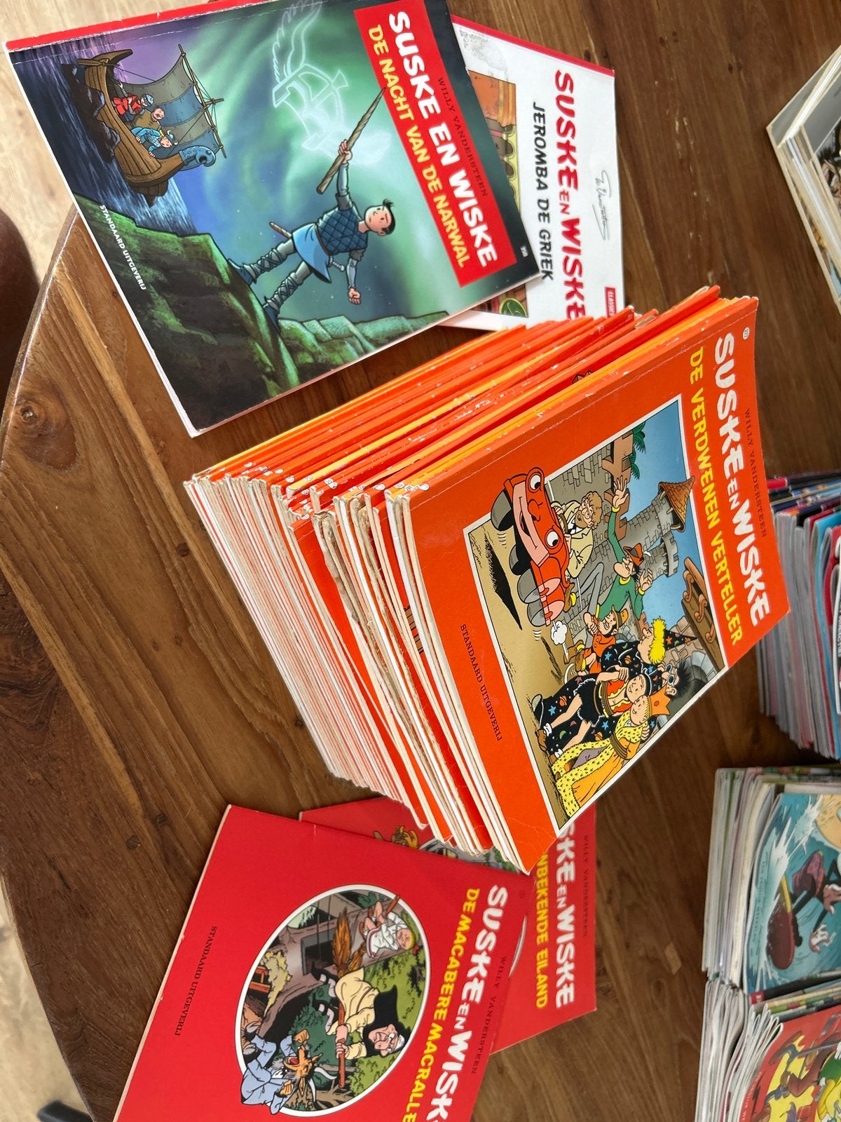 Suske en Wiske stripboeken - Grote collectie 50 stuks, Meerdere stripboeken, Ophalen, Gelezen