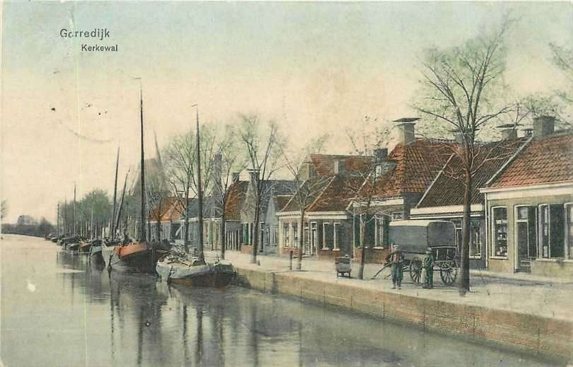 380-702-035 Gorredijk Kerkewal, Verzenden, Voor 1920, Friesland