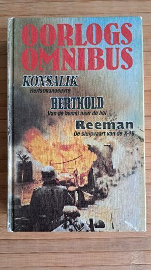 Oorlogsomnibus, Konsalik, Berthold en Reeman., Boeken, Oorlog en Militair, Gelezen, Overige onderwerpen, Tweede Wereldoorlog, Ophalen of Verzenden