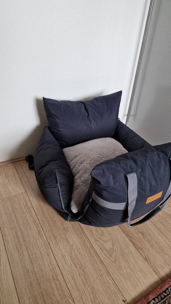 Pip & Palms luxe honden auto stoel, Ophalen, Gebruikt, Katoen
