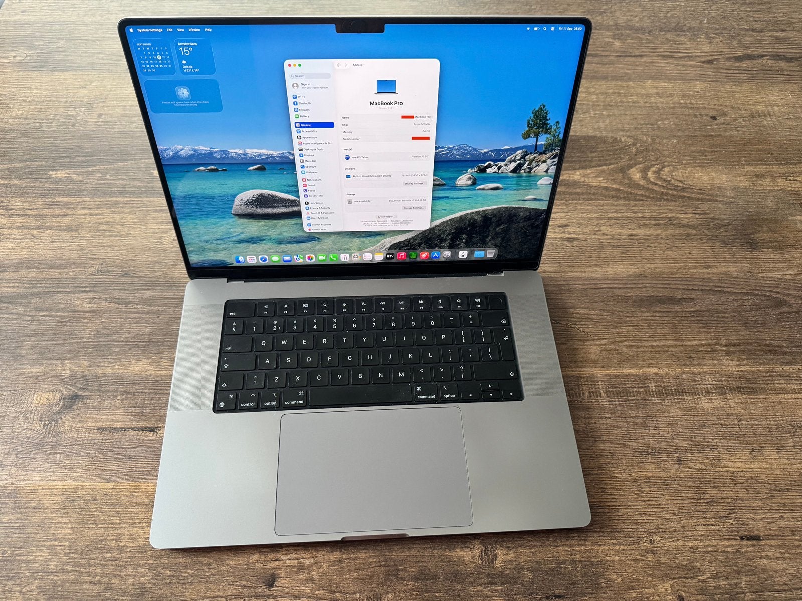 MacBook Pro 16 Inch M1 Max | 64 GB | 1TB SSD, Computers en Software, 64 GB of meer, Zo goed als nieuw, 16 inch, 4 Ghz of meer