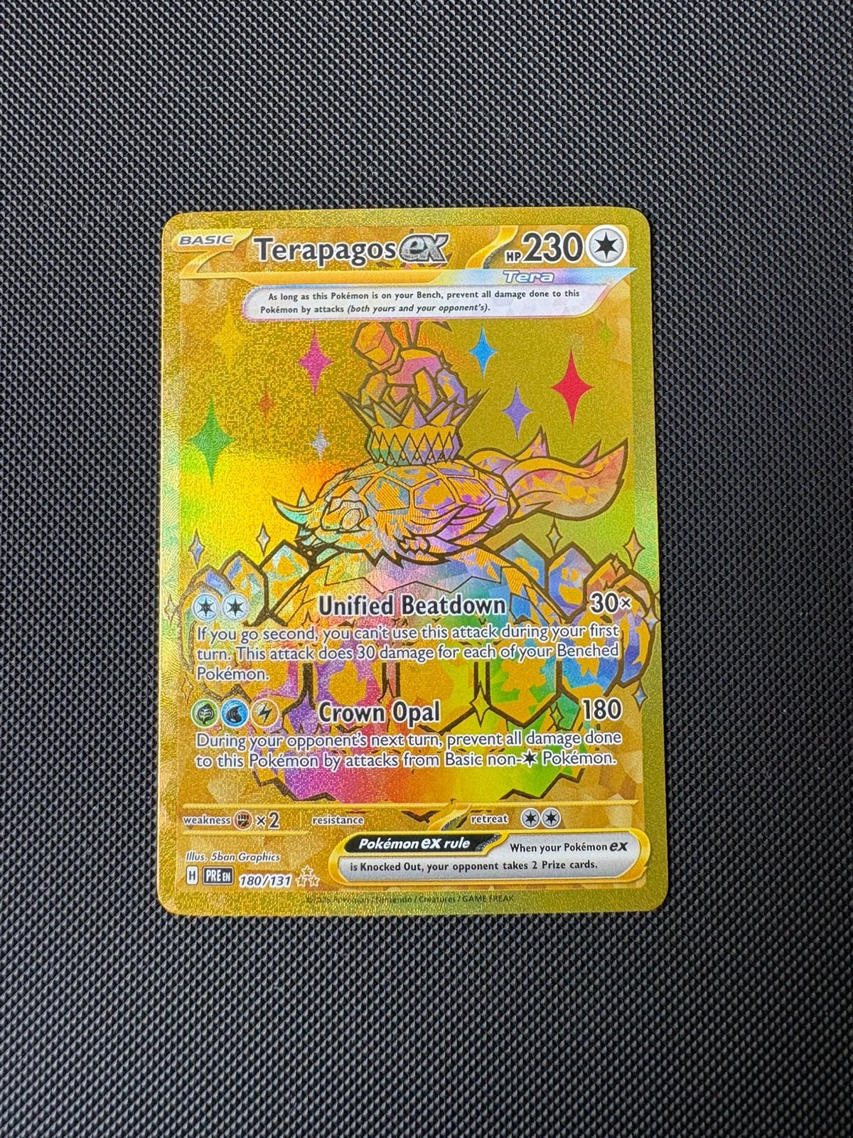 Terapagos EX - PRE 180/131, Ophalen of Verzenden, Zo goed als nieuw