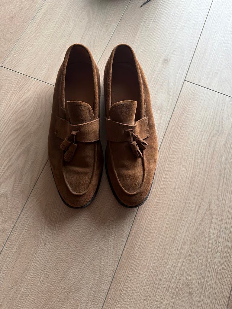 Zara Man loafers bruin maat 42, Ophalen of Verzenden, Gedragen, Bruin, Loafers
