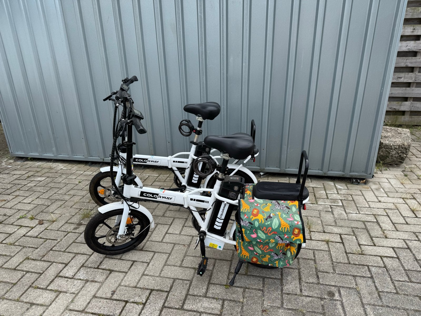 Colorway elektrische vouwfietsje - Perfect voor woon-werkve, Fietsen en Brommers, Elektrische fietsen, Gebruikt, Minder dan 47 cm