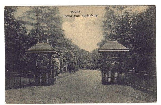 Doorn - Ingang Huize Aardenburg (1919) - Blokstempel - Nauta, Verzenden, Voor 1920, Gelopen, Utrecht