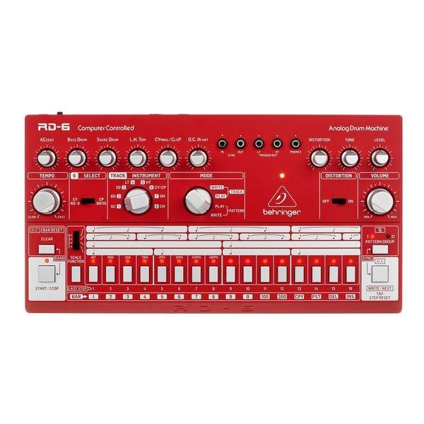 Behringer RD-6 Analoge Drummachine - 606 Kloon, Muziek en Instrumenten, Verzenden, Zo goed als nieuw, Overige merken