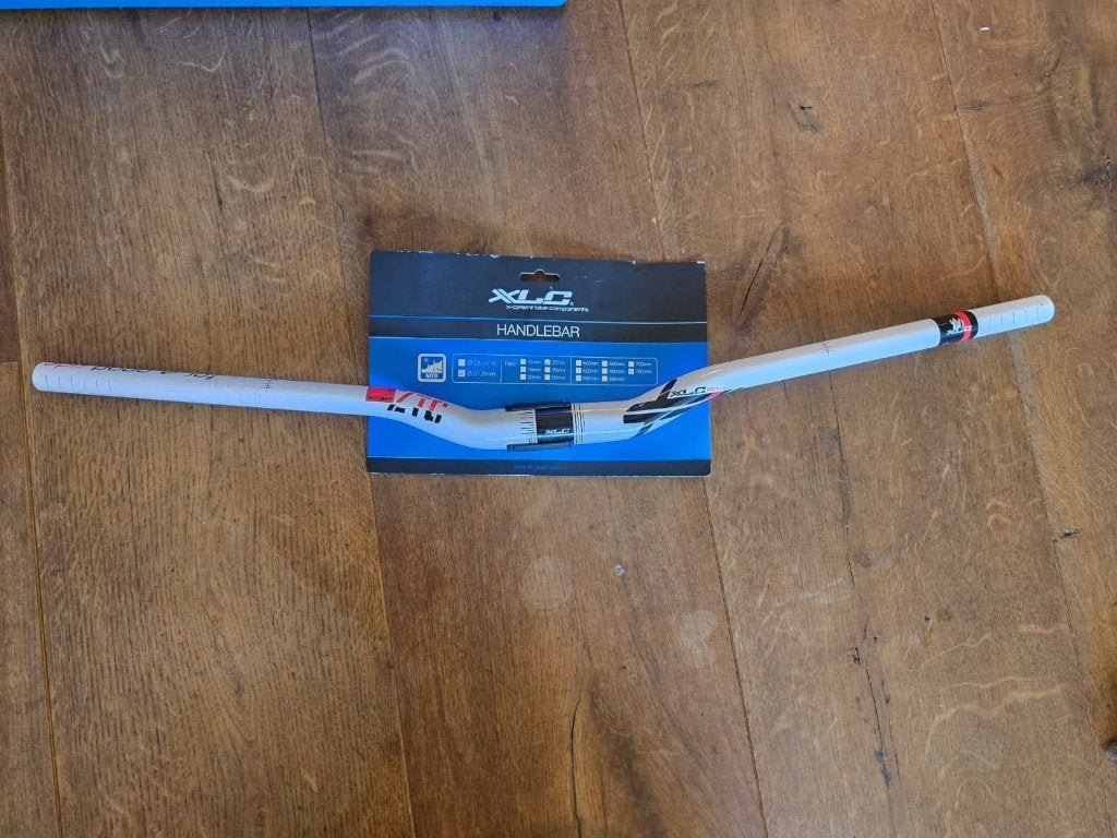 XLC HB-M16 Pro Ride stuur wit riser, Gebruikt, Stuur, Ophalen of Verzenden, Aluminium