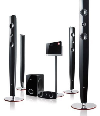 LG Home Cinema dolby surround, Blu-ray-speler, 70 watt of meer, Zo goed als nieuw, Ophalen
