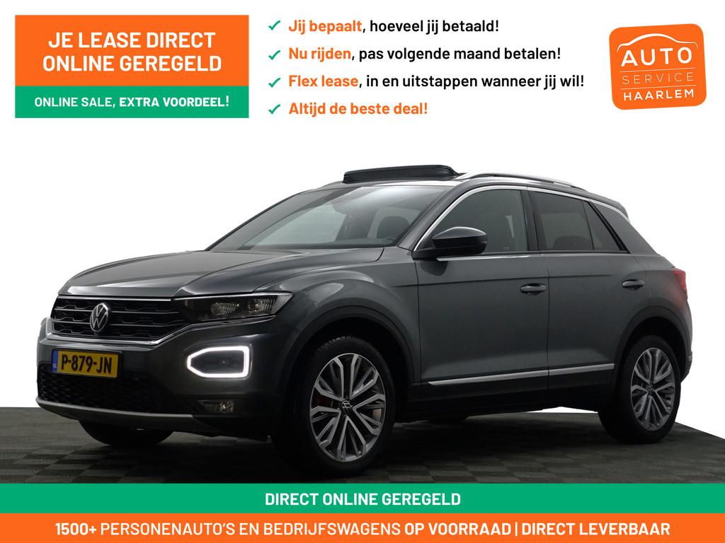 Volkswagen T-Roc 1.5 TSI Sport R Line Aut- Panoramadak, IQ D, Auto's, Stof, 4 cilinders, Origineel Nederlands, Bedrijf