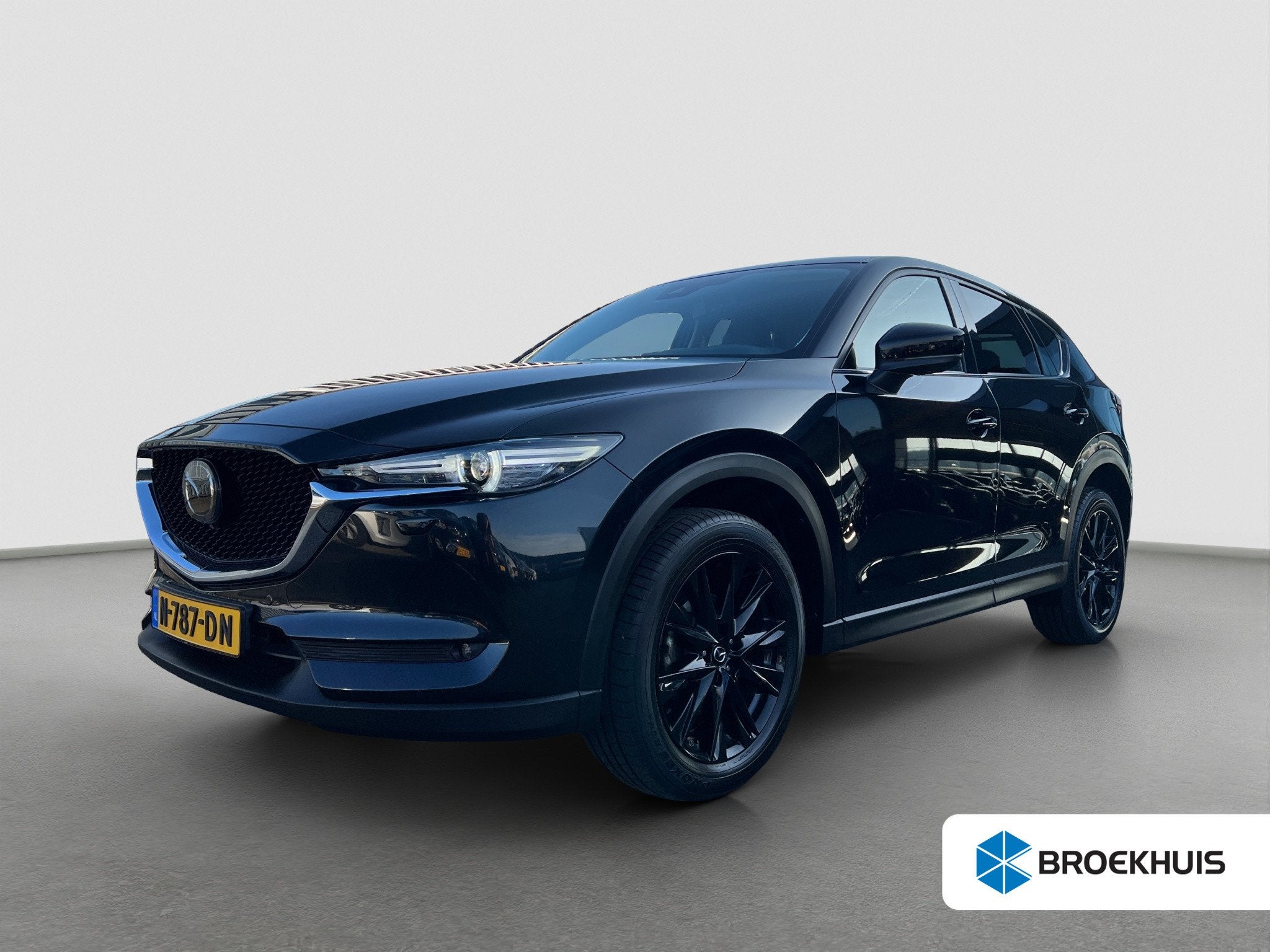 Mazda CX-5 2.0 SkyActiv-G 165 Newground Automaat, Auto's, Gebruikt, Zwart, Automatische klimaatregeling, SUV of Terreinwagen