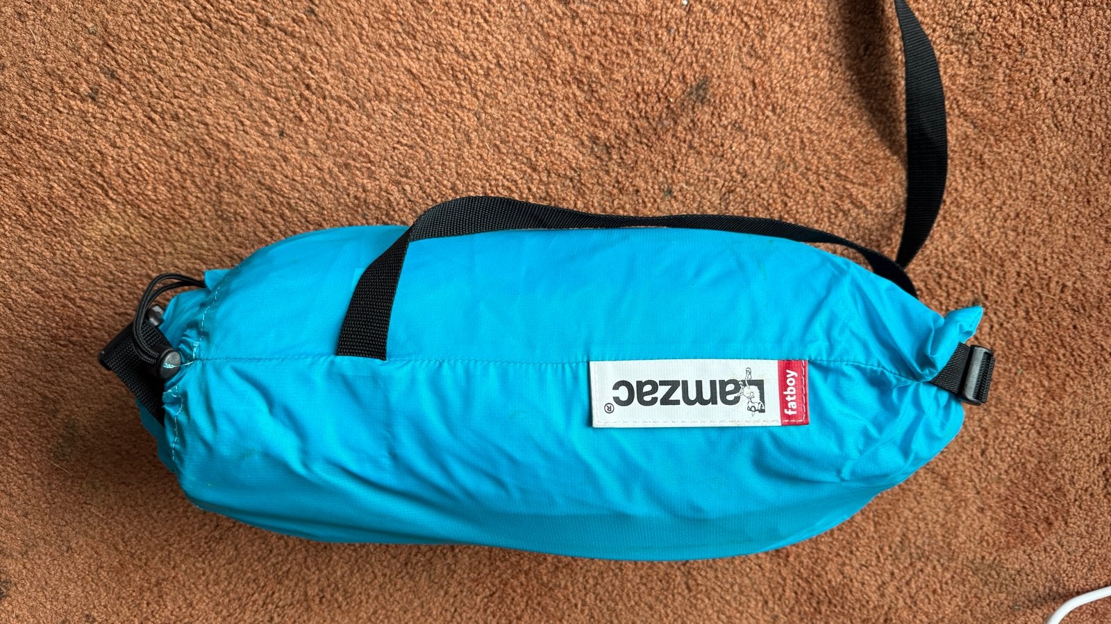 Originele Fatboy Lamzac - Opblaasbare loungebank, Gebruikt, Opvouwbaar, Meerpersoons, Ophalen of Verzenden
