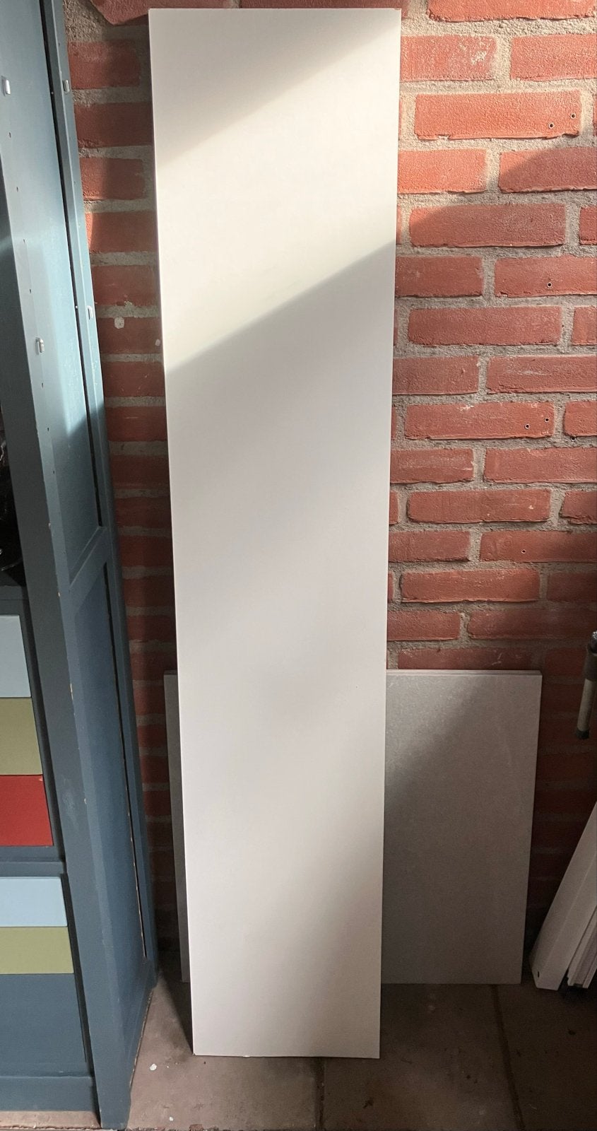 Witte meubelpanelen / planken, Ophalen, Gebruikt