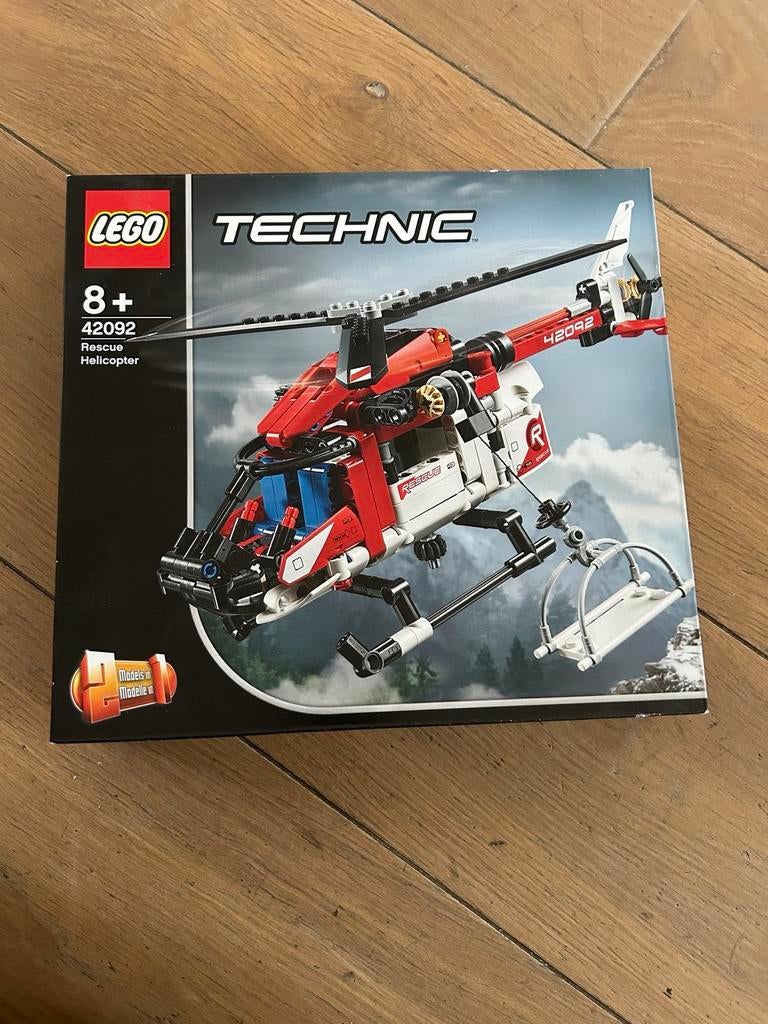 Lego set 2 in 1 politie helikopter 42092, Ophalen of Verzenden, Nieuw, Complete set, Lego