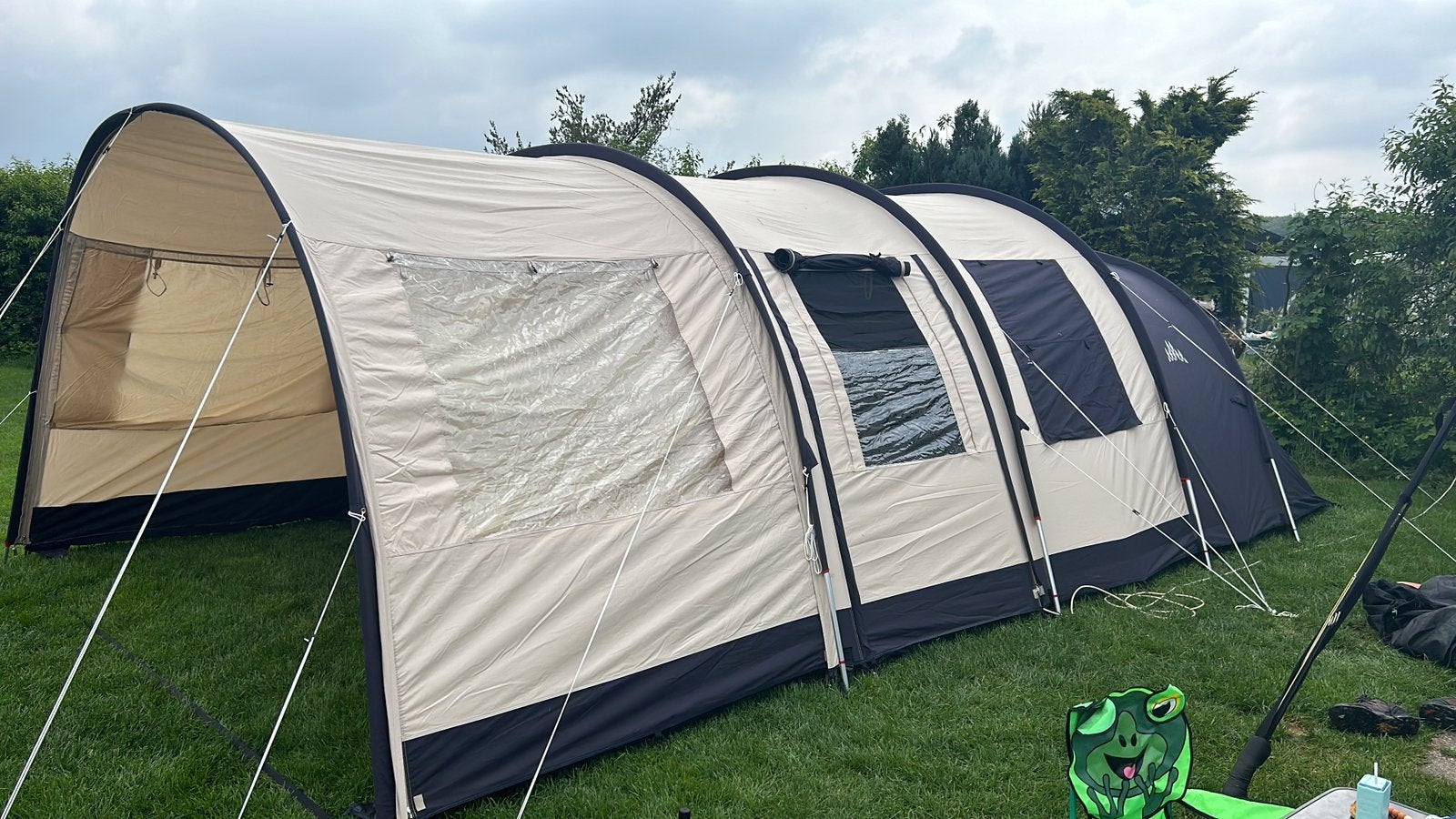 Obelink Familia 5 TC tunneltent, Ophalen, Zo goed als nieuw, Tot en met 5