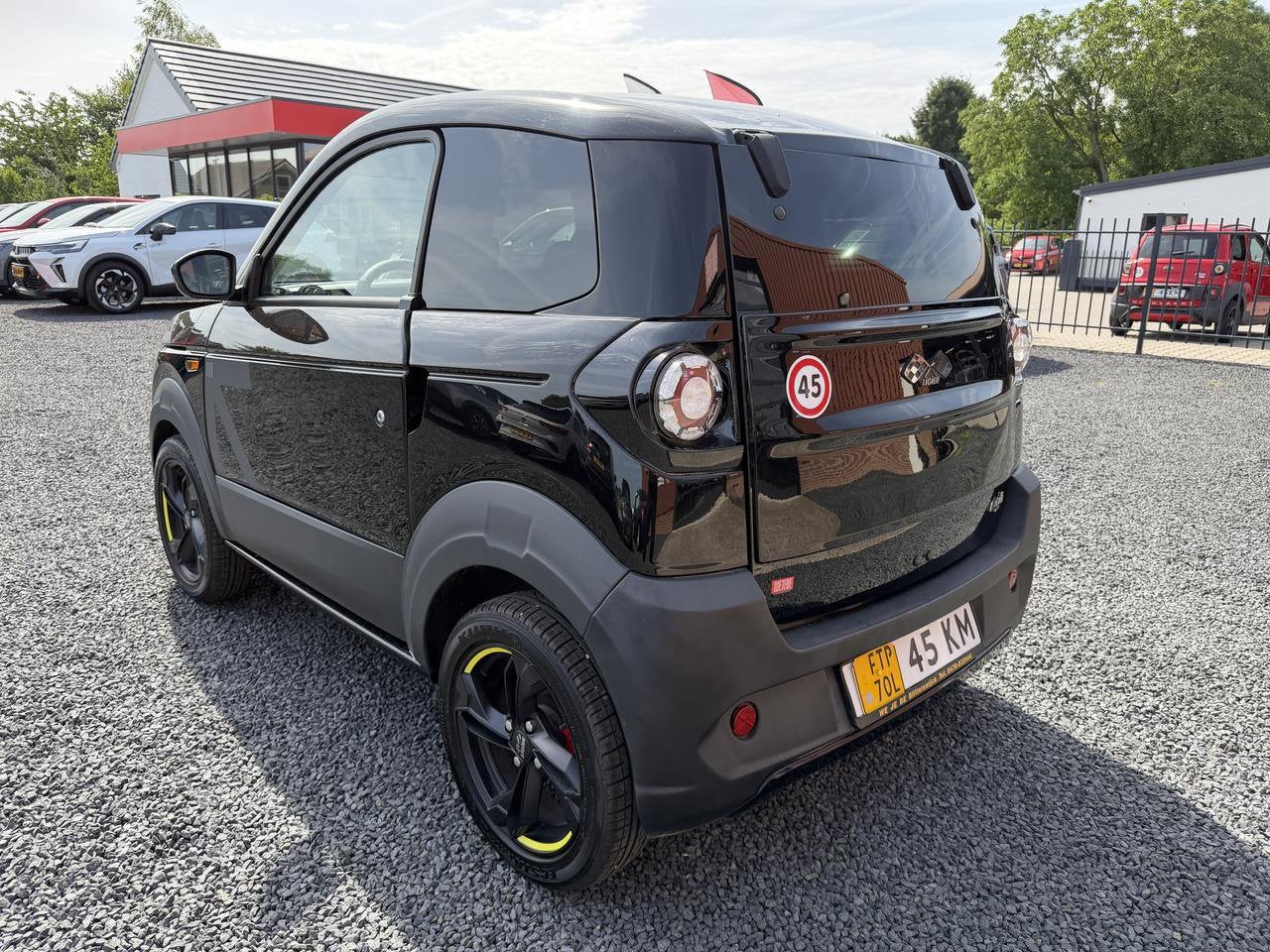 Ligier Myli EV R.EBEL 12KWH 100% ELEKTRISCH (bj 2023), Euro 5, 8 pk, Gebruikt, Zwart