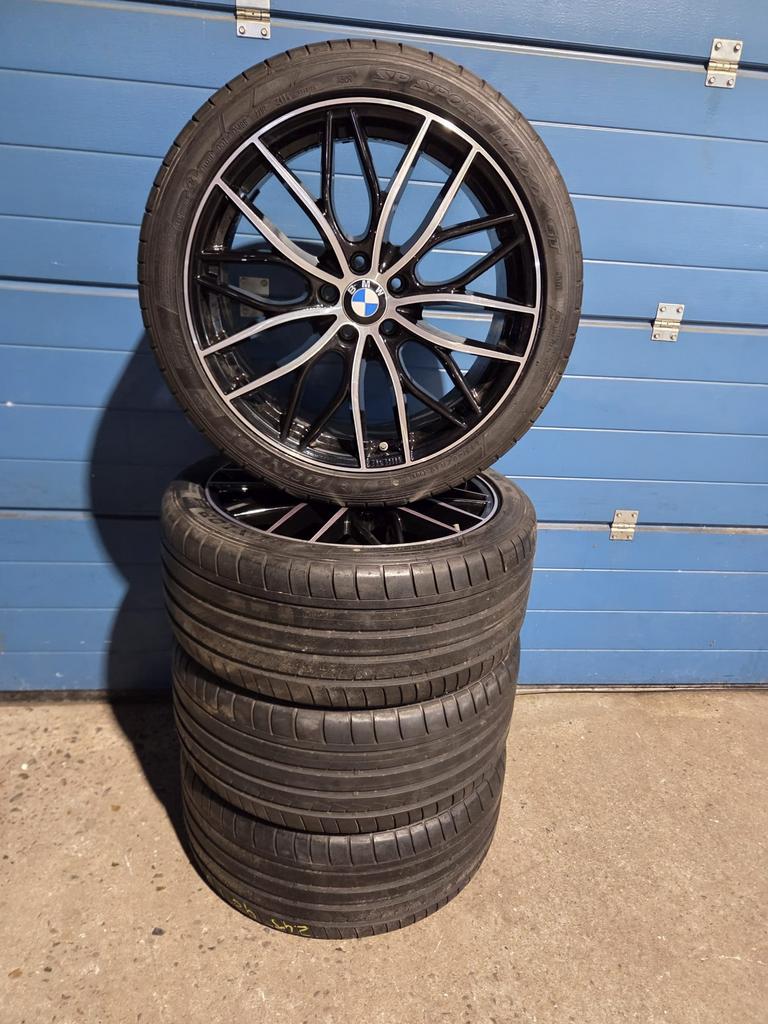Mooie BMW 5 Serie - 19 inch set inclusief Zomerbanden., Auto-onderdelen, Banden en Velgen, Banden en Velgen, Personenwagen, Zomerbanden