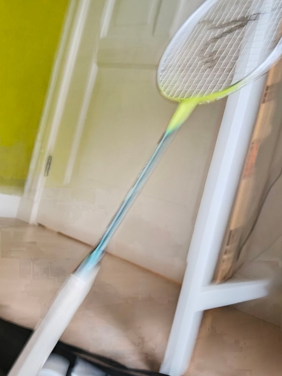 Badminton racket, Sport en Fitness, Badminton, Ophalen, Zo goed als nieuw, Racket(s)
