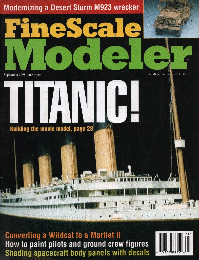FineScale Modeler magazine Vol 16 No 7, Ophalen of Verzenden, 1:32 tot 1:50, Auto, Overige merken