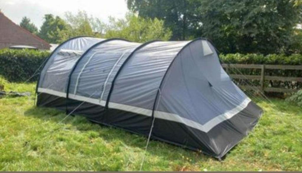 Lugano 6 plus tunneltent 2 wk gebruikt, Caravans en Kamperen, Tenten, Ophalen