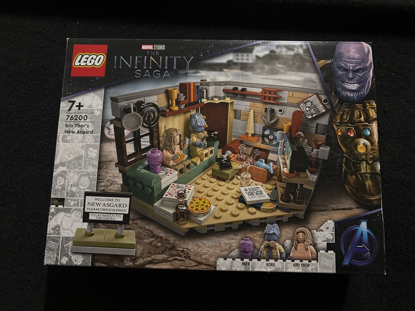 LEGO Marvel Bro Thor's Nieuw Asgard 76200 - Compleet, Ophalen of Verzenden, Zo goed als nieuw, Overige merken