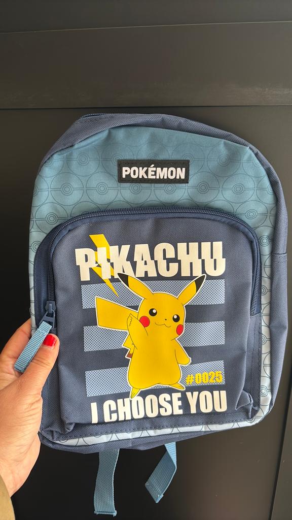 Pikachu pokemon rugtas blauw, Sieraden, Tassen en Uiterlijk, Tassen | Rugtassen, Ophalen of Verzenden, Nieuw, Overige merken