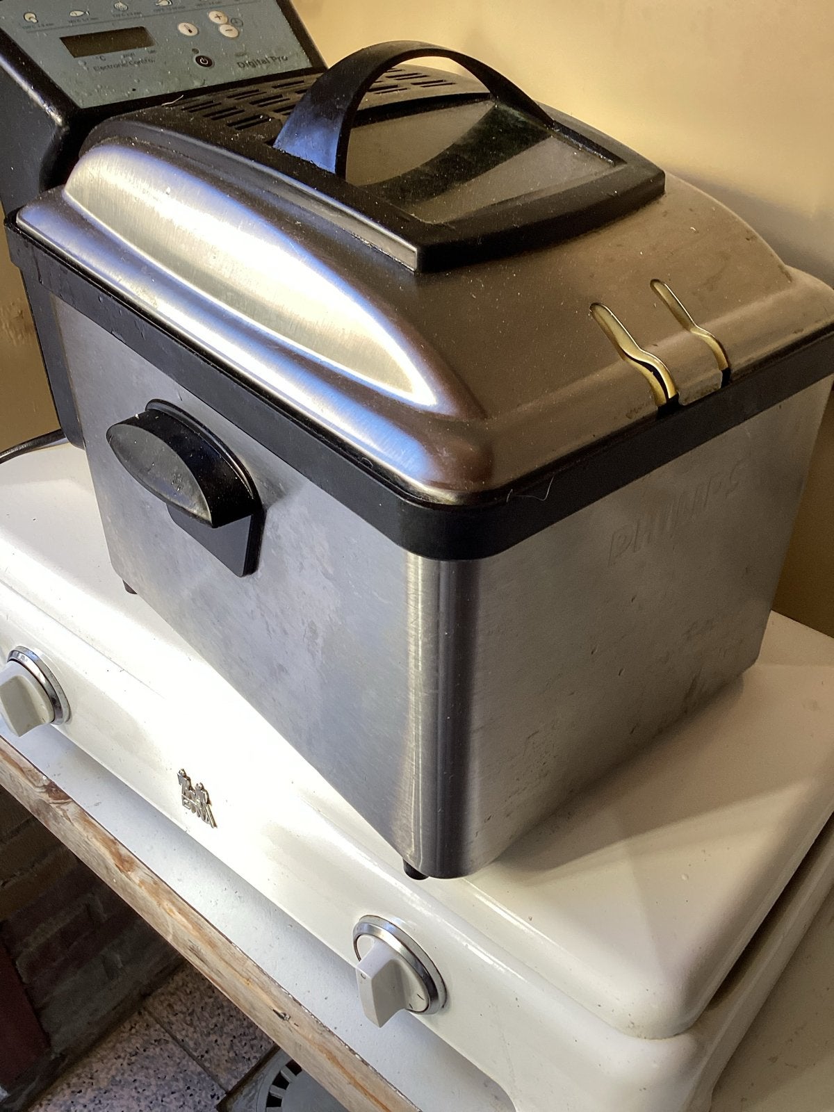 Philips Digital Pro Friteuse - Gebruikt, 2 tot 3 liter, Ophalen, Gebruikt